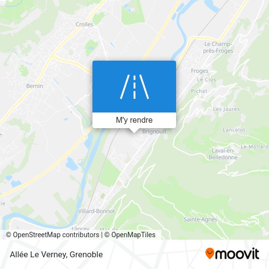 Allée Le Verney plan