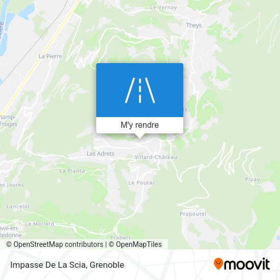 Impasse De La Scia plan