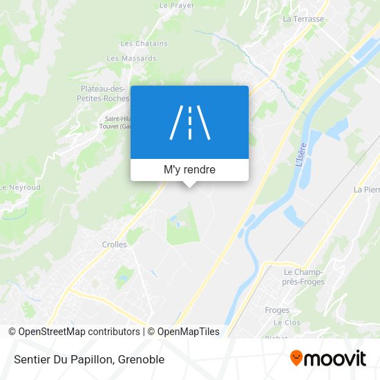 Sentier Du Papillon plan