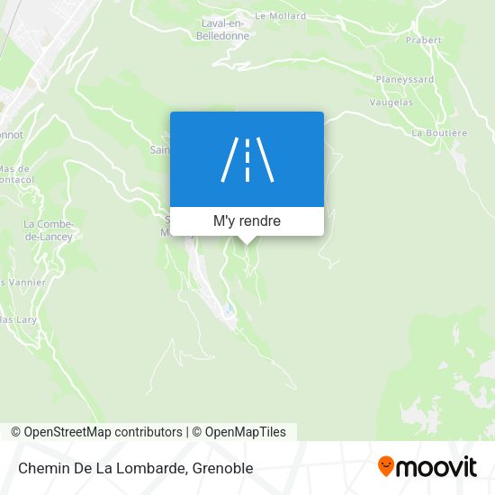 Chemin De La Lombarde plan