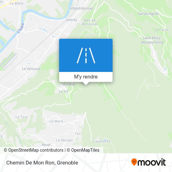 Chemin De Mon Ron plan