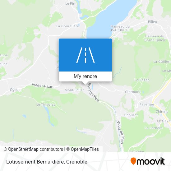 Lotissement Bernardière plan