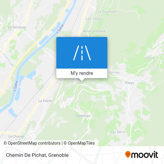Chemin De Pichat plan