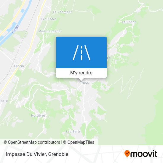 Impasse Du Vivier plan