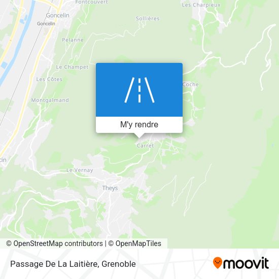 Passage De La Laitière plan