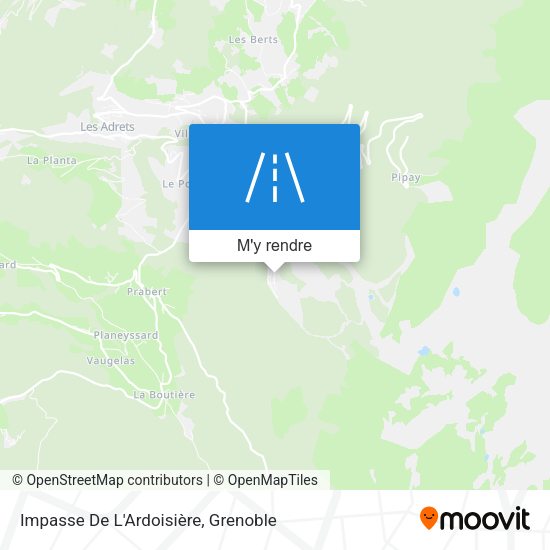 Impasse De L'Ardoisière plan