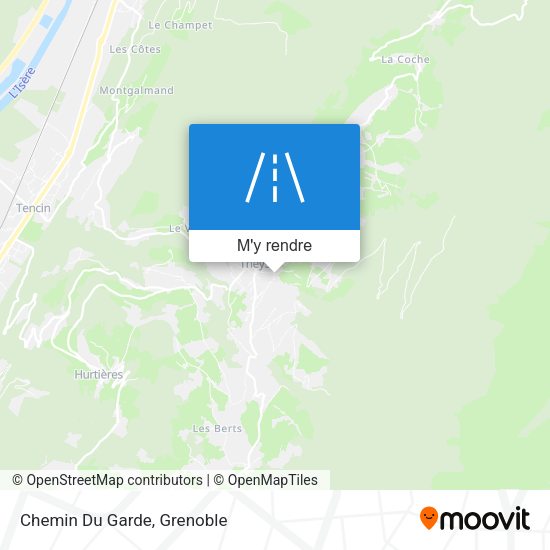 Chemin Du Garde plan