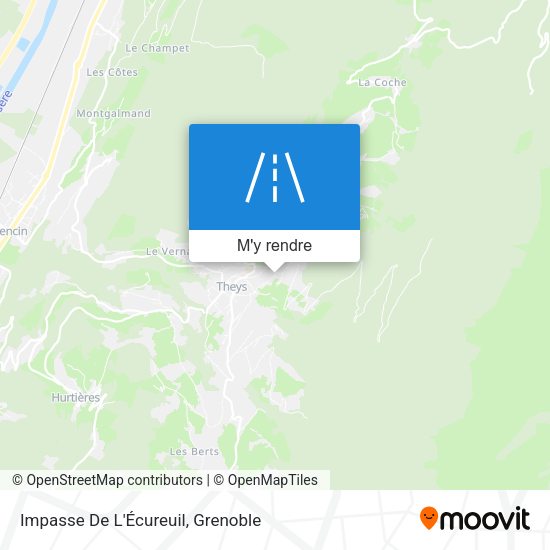 Impasse De L'Écureuil plan
