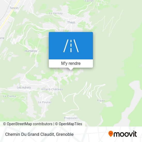 Chemin Du Grand Claudit plan