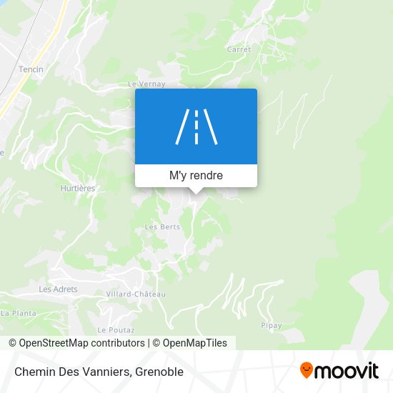 Chemin Des Vanniers plan