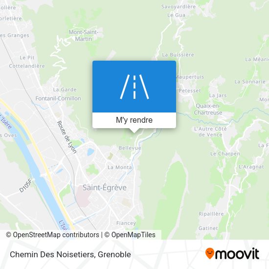 Chemin Des Noisetiers plan