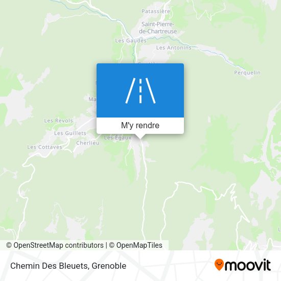 Chemin Des Bleuets plan