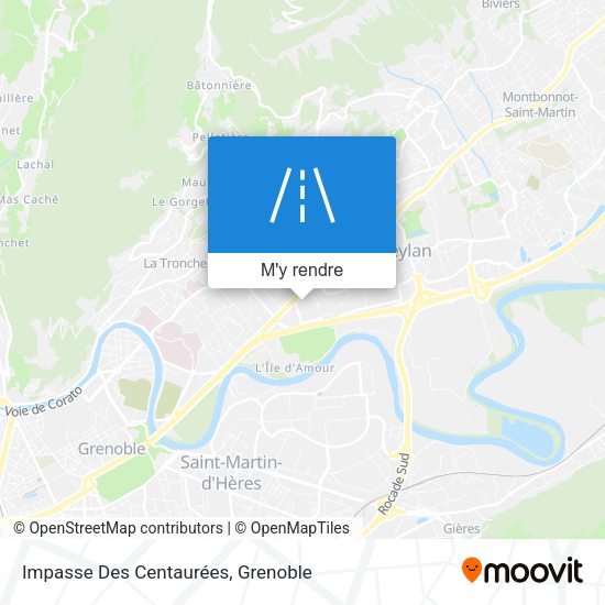 Impasse Des Centaurées plan