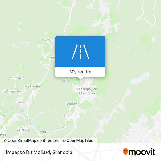 Impasse Du Mollard plan