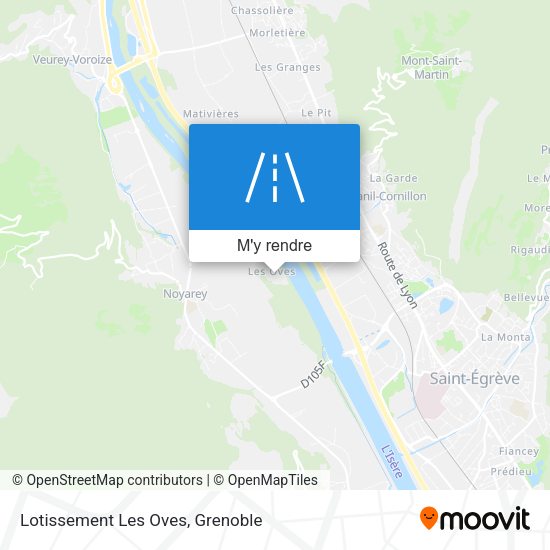 Lotissement Les Oves plan