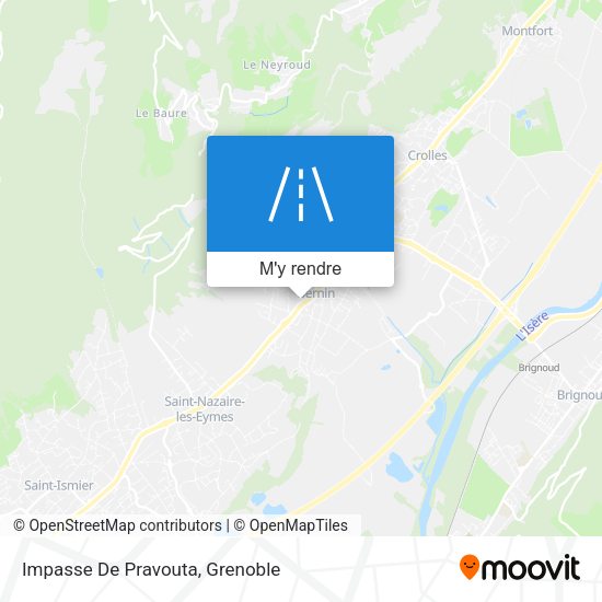 Impasse De Pravouta plan