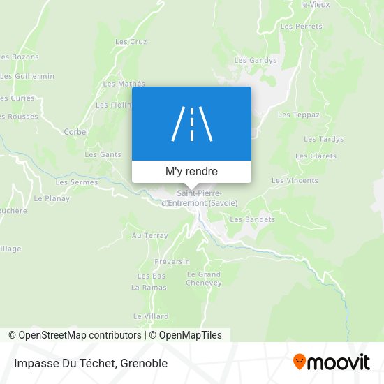 Impasse Du Téchet plan