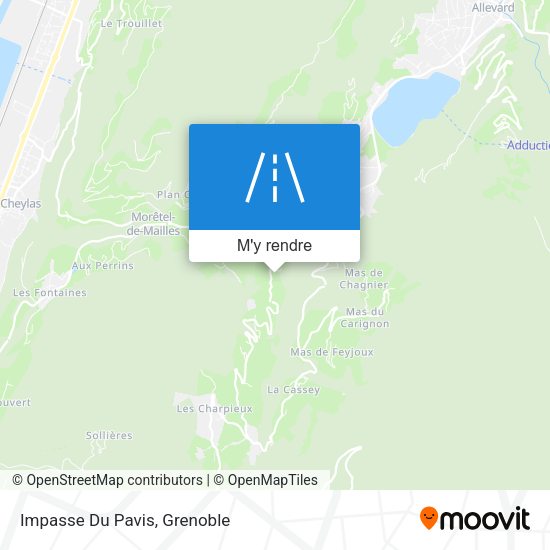 Impasse Du Pavis plan