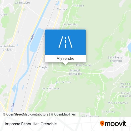 Impasse Fenouillet plan