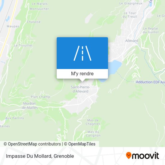 Impasse Du Mollard plan