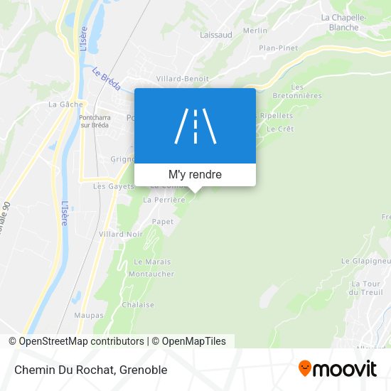 Chemin Du Rochat plan