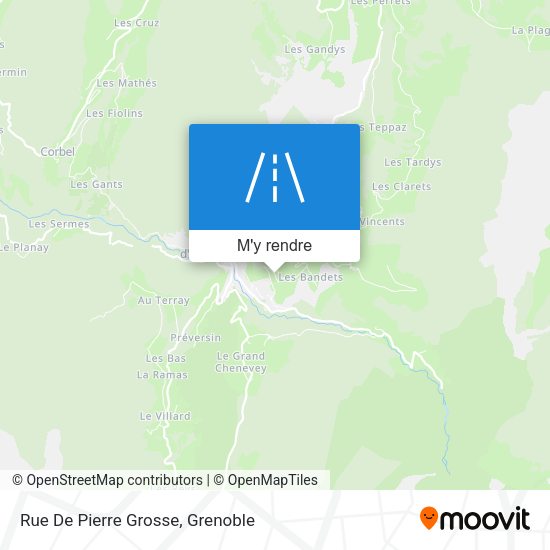 Rue De Pierre Grosse plan