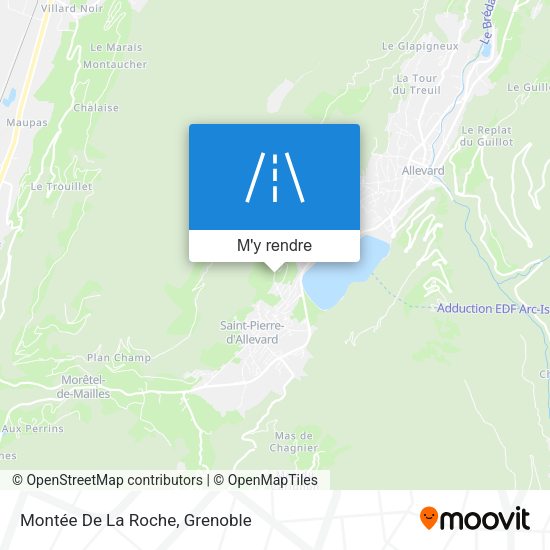 Montée De La Roche plan
