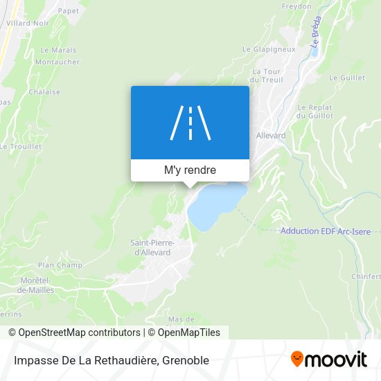 Impasse De La Rethaudière plan