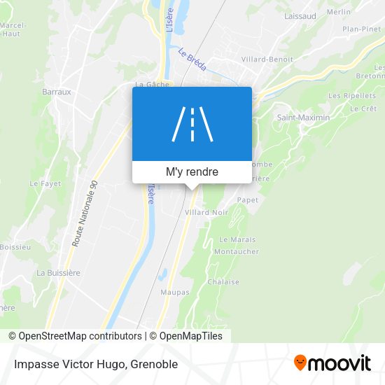 Impasse Victor Hugo plan
