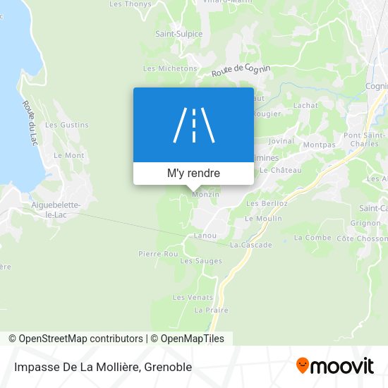 Impasse De La Mollière plan