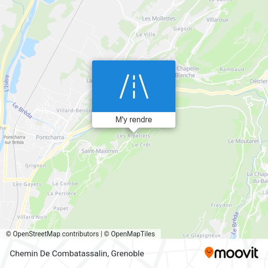 Chemin De Combatassalin plan