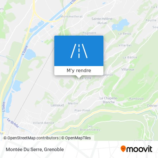 Montée Du Serre plan
