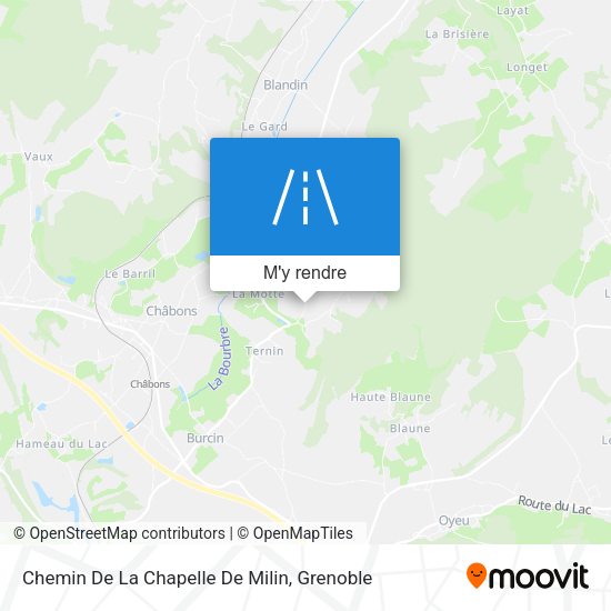 Chemin De La Chapelle De Milin plan