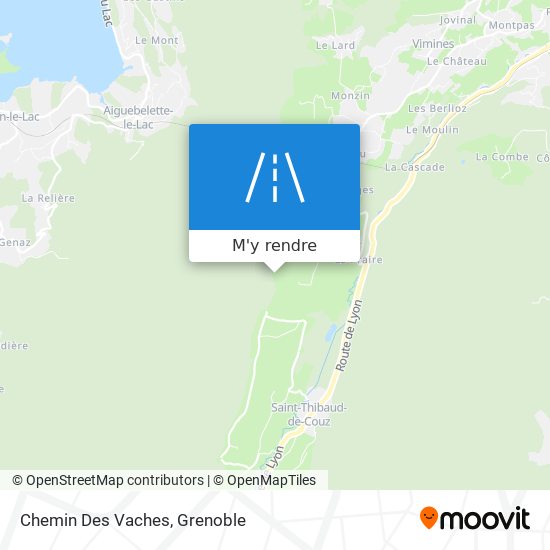 Chemin Des Vaches plan