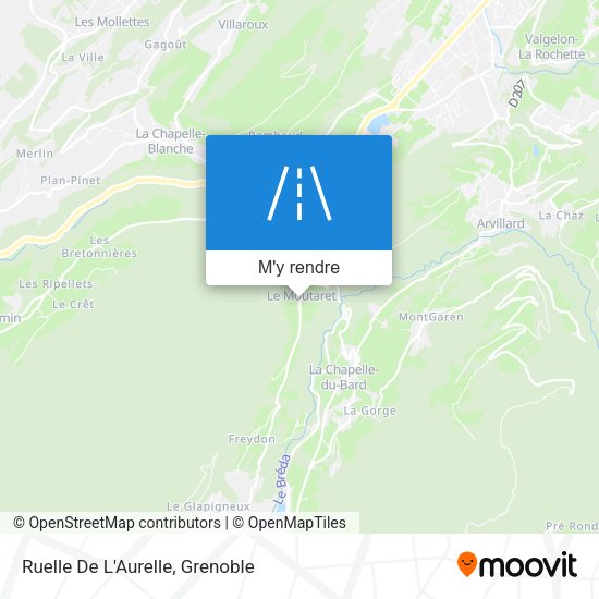 Ruelle De L'Aurelle plan