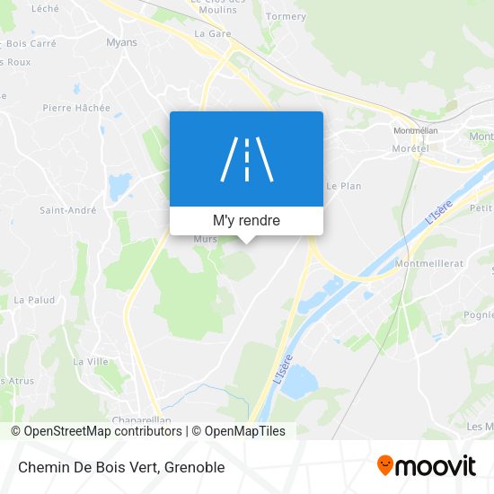 Chemin De Bois Vert plan