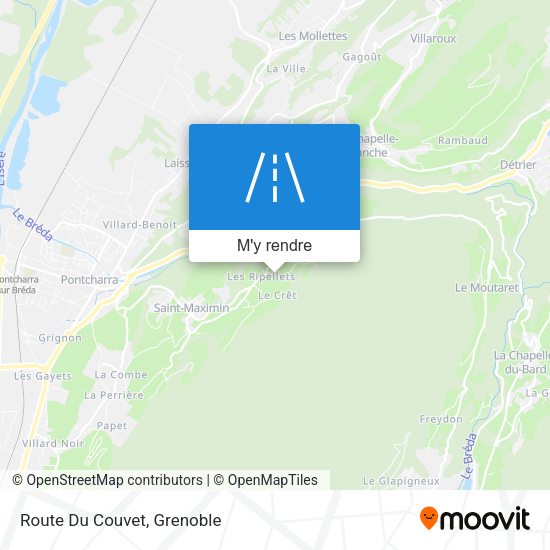 Route Du Couvet plan