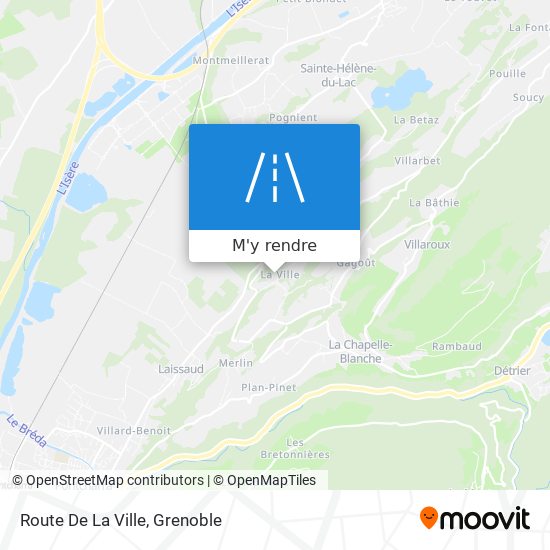 Route De La Ville plan