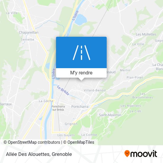 Allée Des Alouettes plan