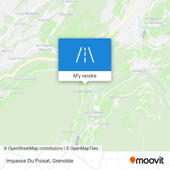 Impasse Du Puisat plan