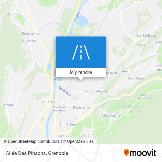 Allée Des Pinsons plan