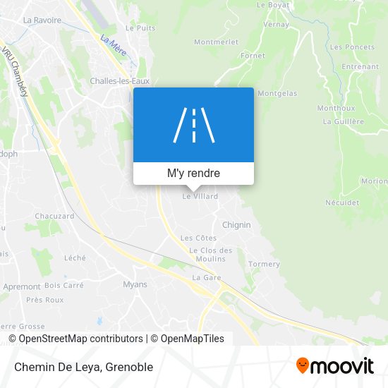 Chemin De Leya plan