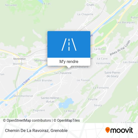 Chemin De La Ravoiraz plan