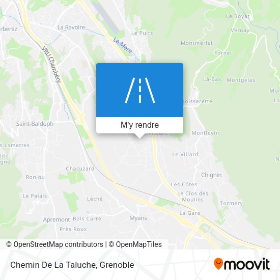 Chemin De La Taluche plan