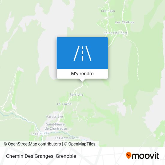 Chemin Des Granges plan
