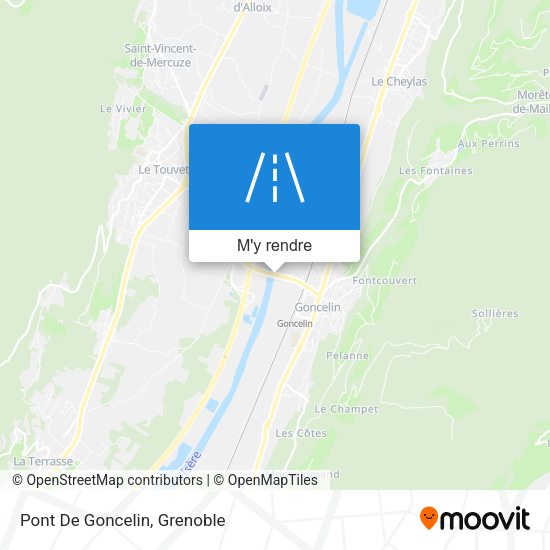 Pont De Goncelin plan