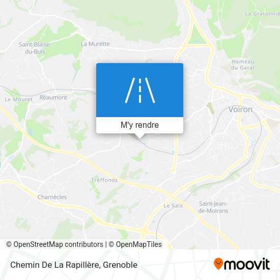 Chemin De La Rapillère plan