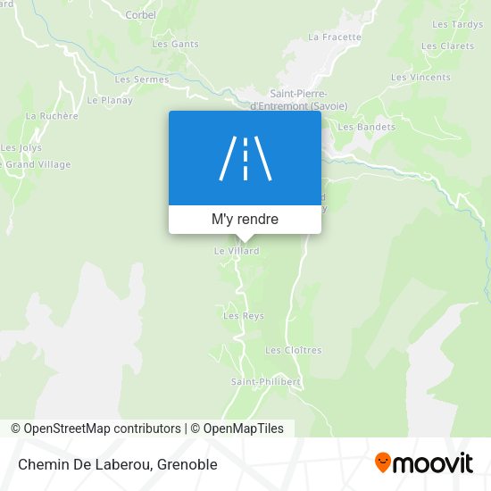 Chemin De Laberou plan