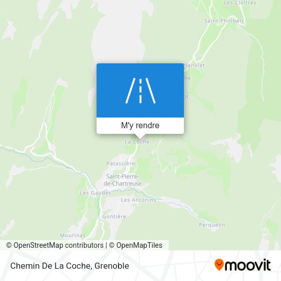 Chemin De La Coche plan