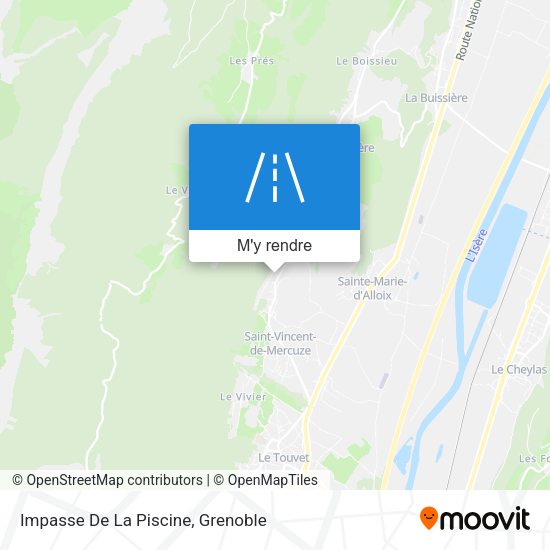 Impasse De La Piscine plan